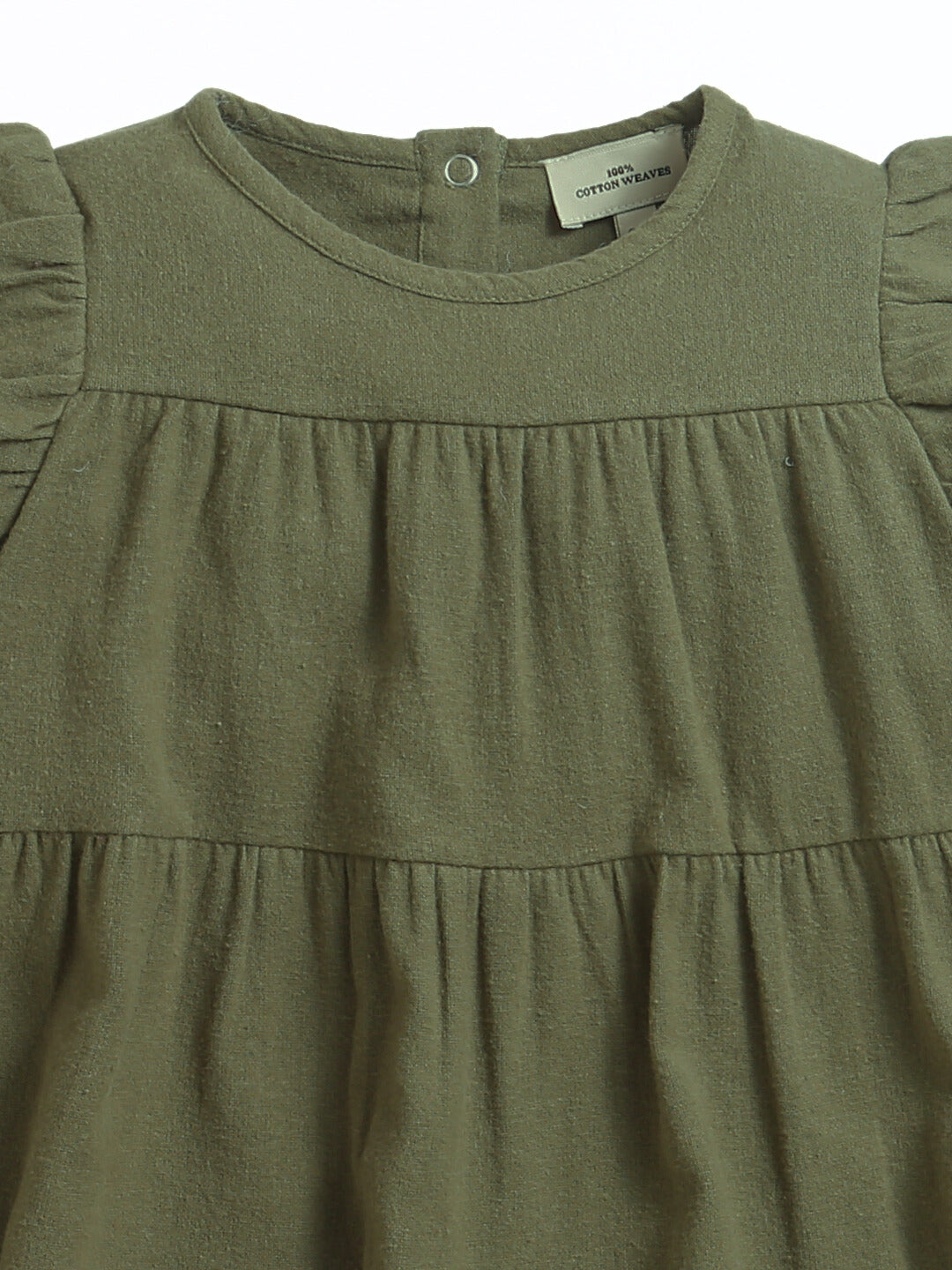 SMOKED OLIVE DRESS